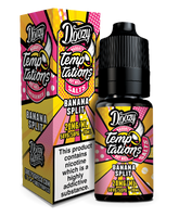 DOOZY TEMPTATIONS 10ML NIC SALTS BANANA SPLIT (10)